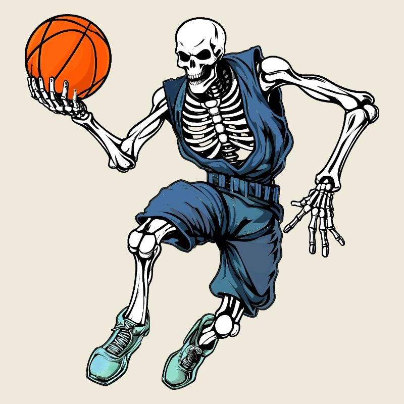 Skeletons Basket-ball / Hooper