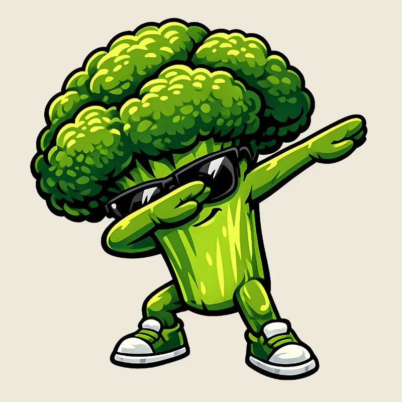 Dabbing Brokkoli