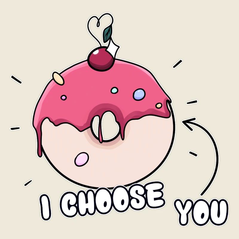 Donut: "JE VOUS CHOISIS"