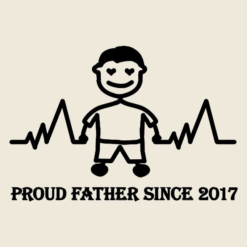 Stolzer Vater seit 2017 eines Jungen