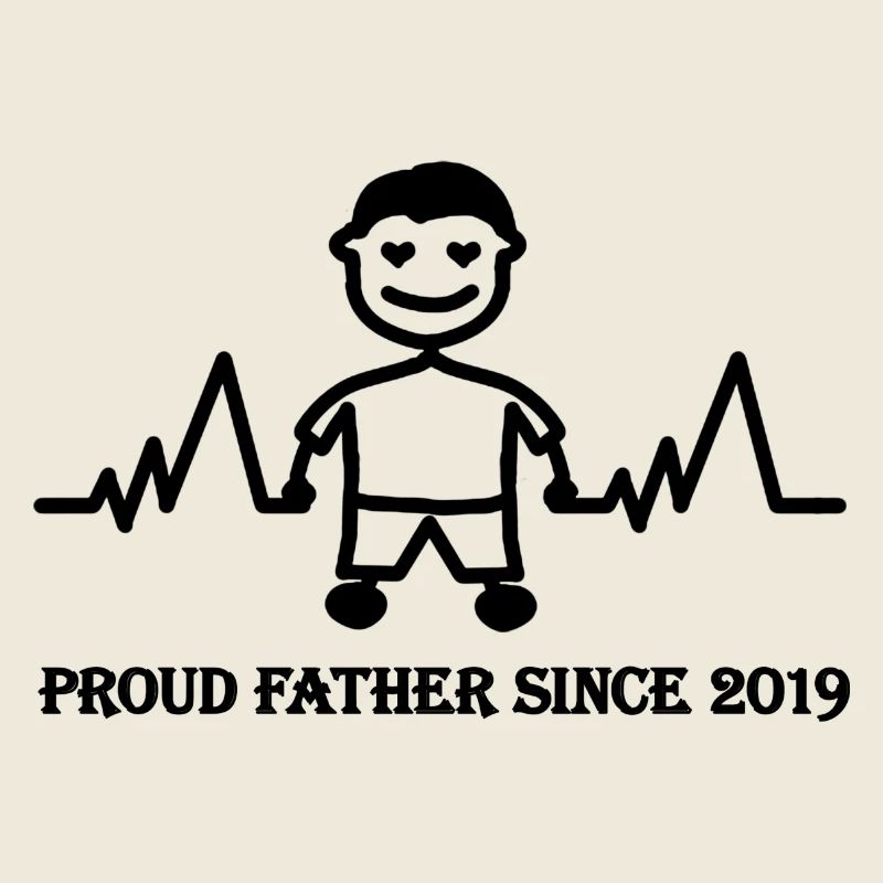 Stolzer Vater seit 2019 eines Jungen