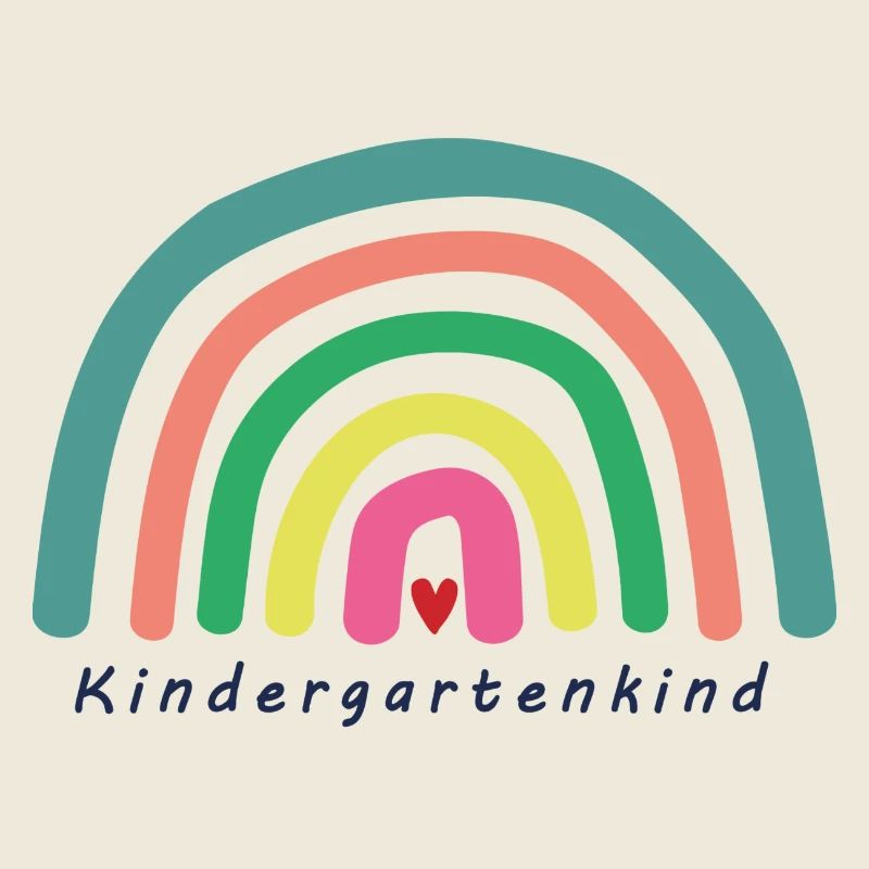 Kindergarten, Kita, Regenbogen