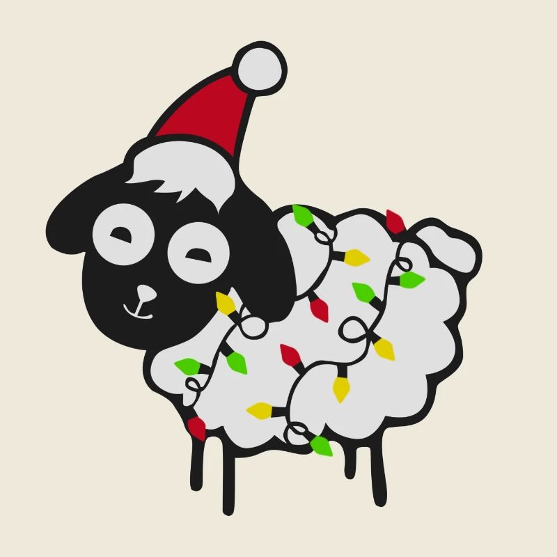 Christmas sheep