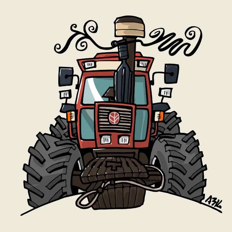 0449 tracteur Brown