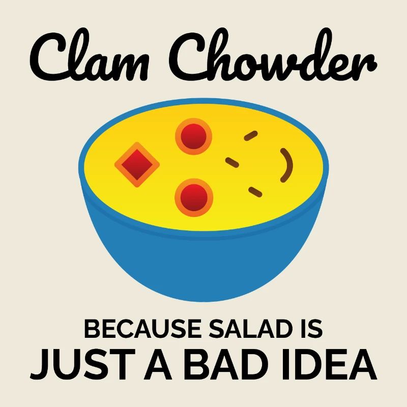 Clam Chowder Shellfish Hilarious Seafood Soup
