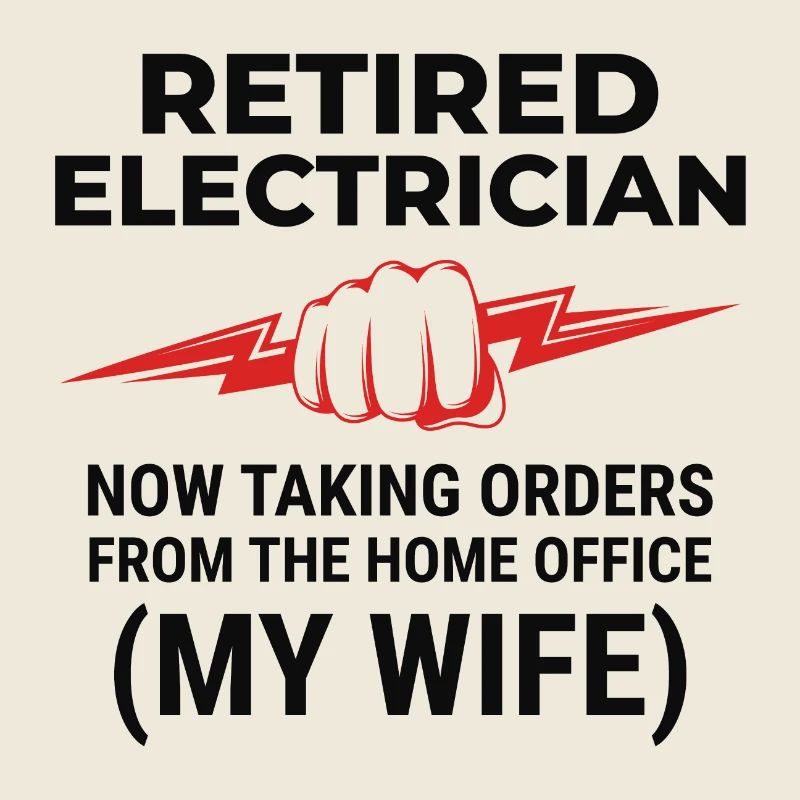 Retired Electrician: Home Office
