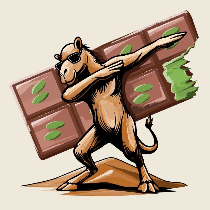 Dbuffering dromadaire et ambiance de Dubaï