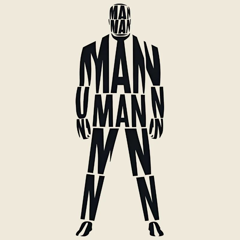 Die Macht des Menschen: Ein typografisches Porträt