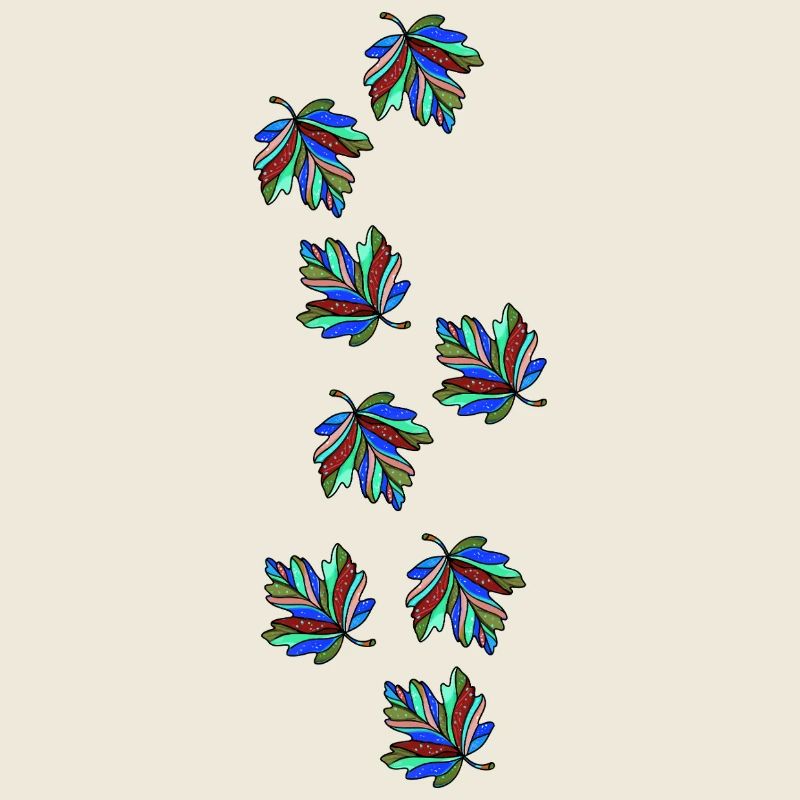 Maple Leaves Colorful