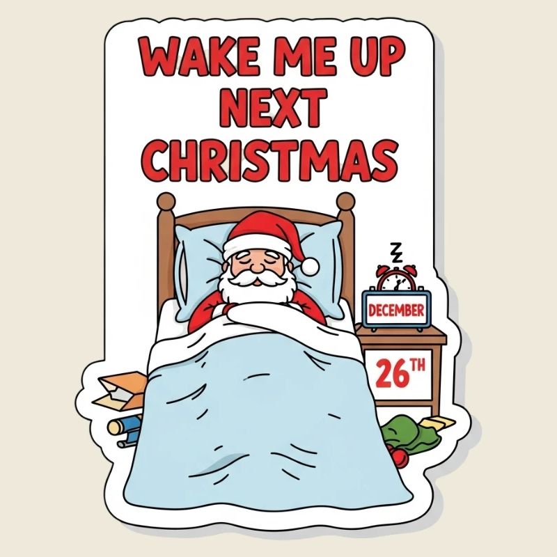 Réveille-moi à Noël prochain