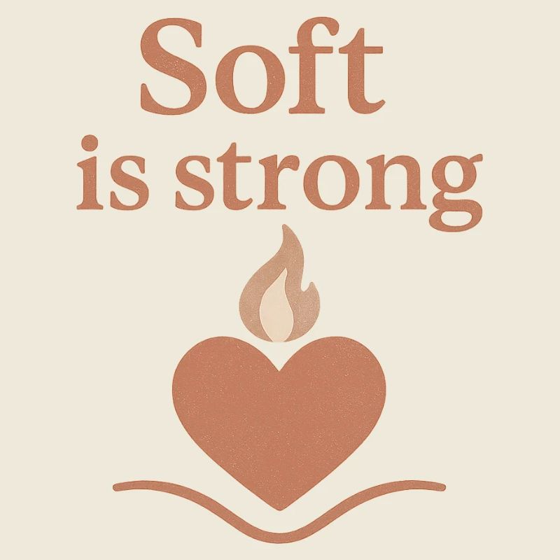 Soft ist stark Herzfeuer