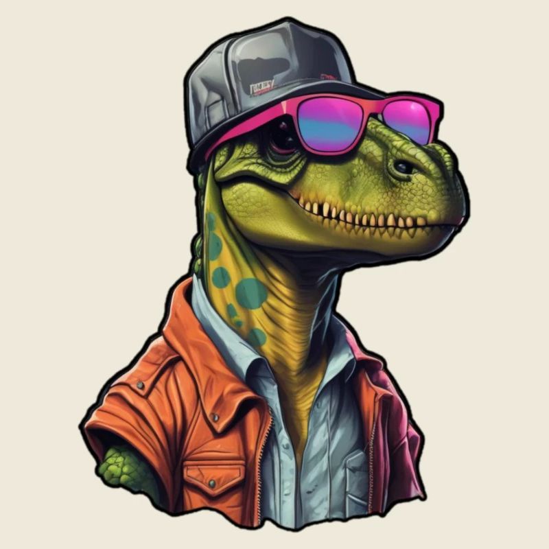 Retro Dino-Style