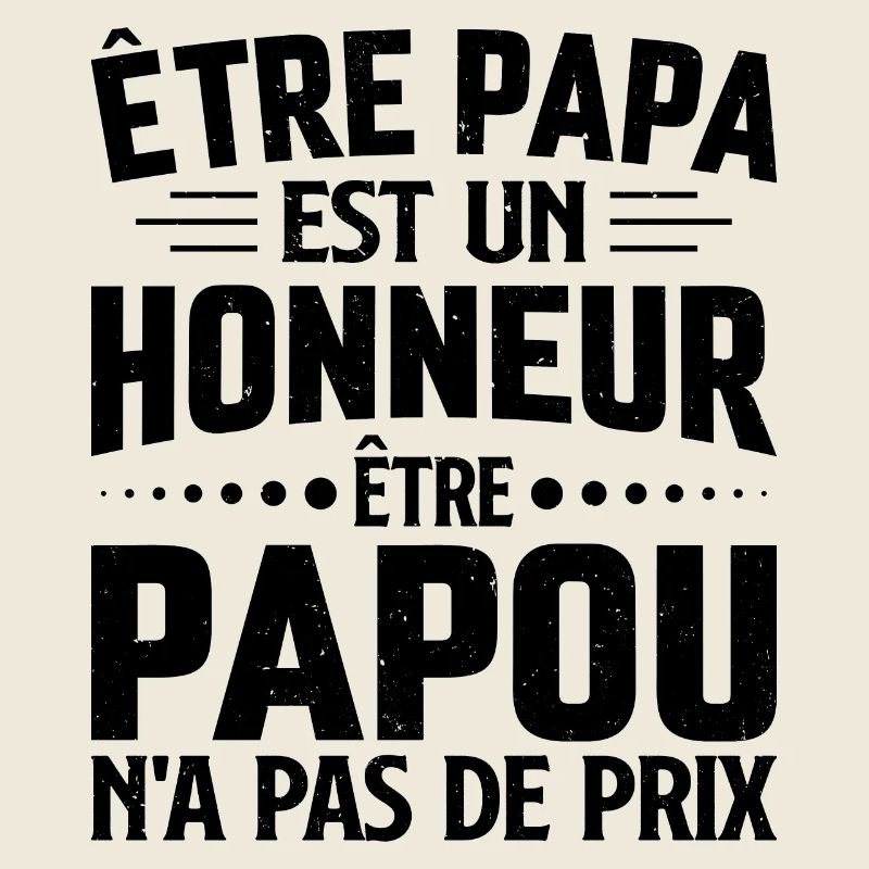 Être Papou n'a pas de Prix Cadeau Papy