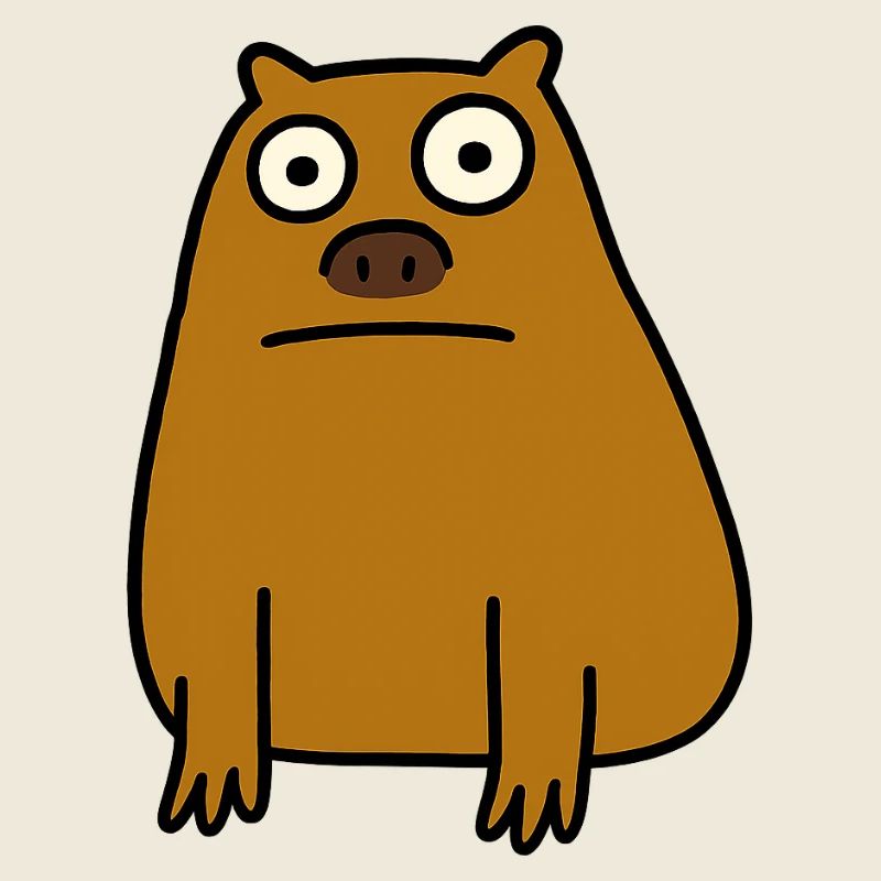 Capybara laide
