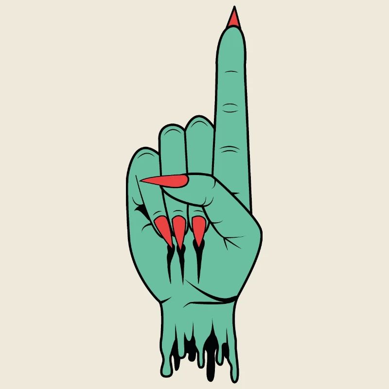 SpaceHoop - Blue Hand