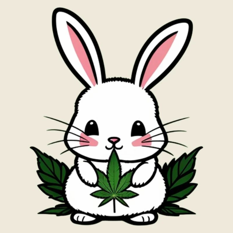 Lapin au cannabis
