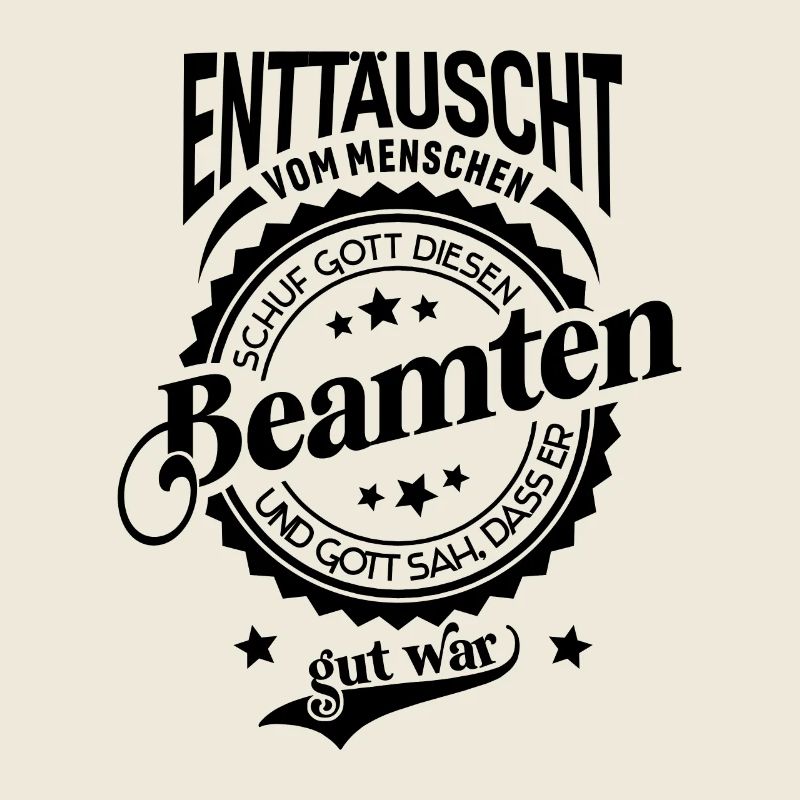 Lustiger Spruch für Beruf Beamter