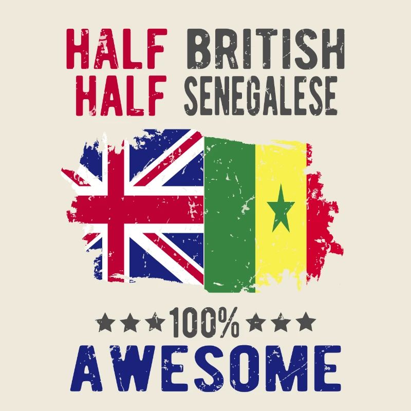 Halb Brite Halb Senegalese