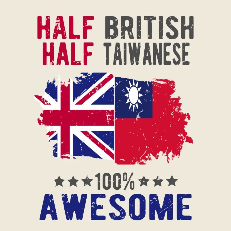 Moitié britannique moitié taïwanais