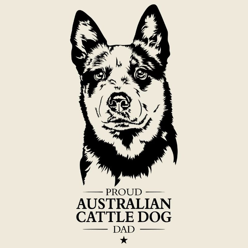 Australian Cattle Dog Dad Hunde Wilsigns