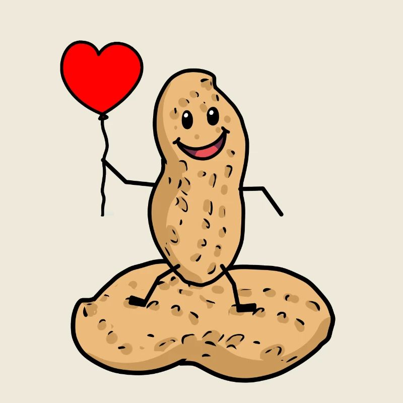 happy Erdnuss Liebe Valentin Traummann Casanova