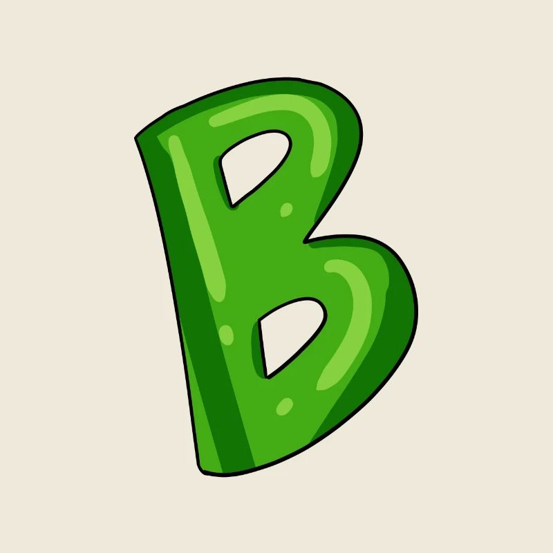 B