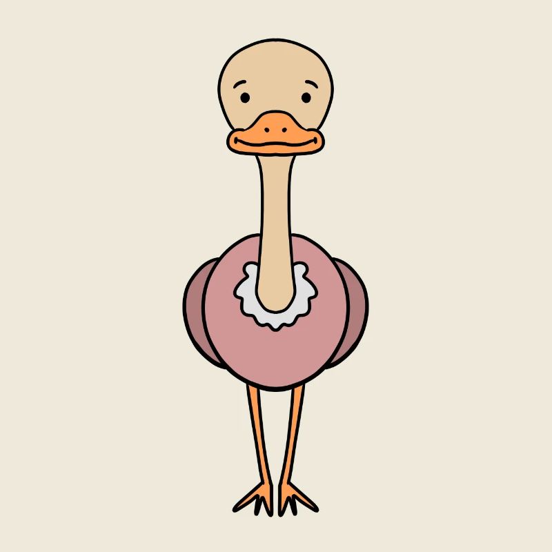 Strauß Vogel