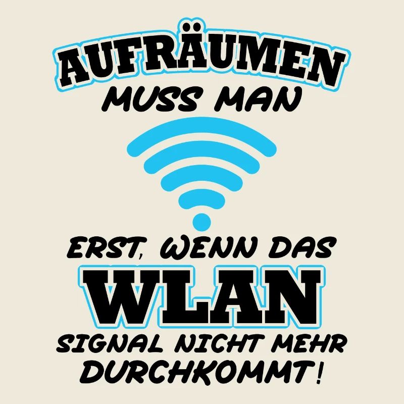 Aufräumen erst wenn das Wlan nicht mehr durchkommt