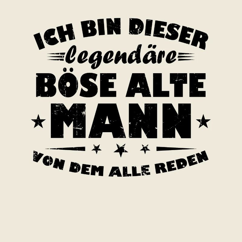 Legendäre alte Mann Männer