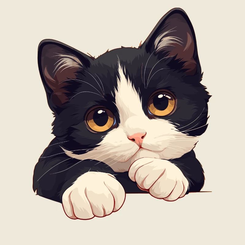 Tuxedo Chaton Tuxedo Cat