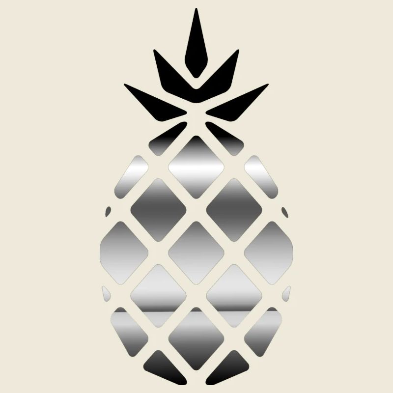 Silver pineapple