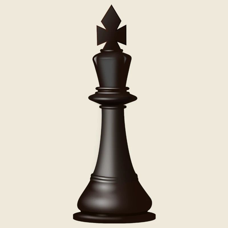 morceau roi d'échecs