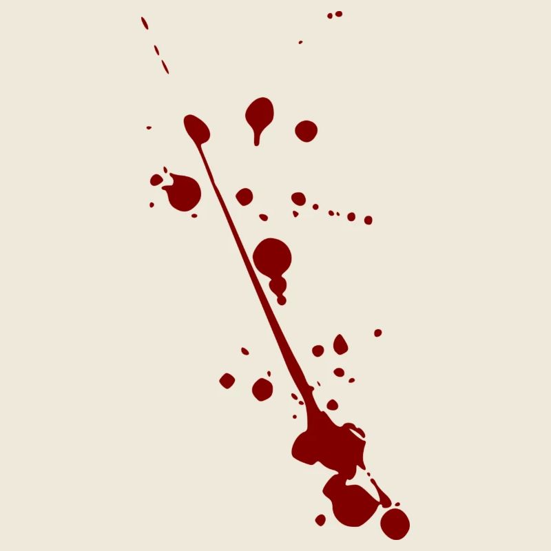 Blood splash splatter halloween