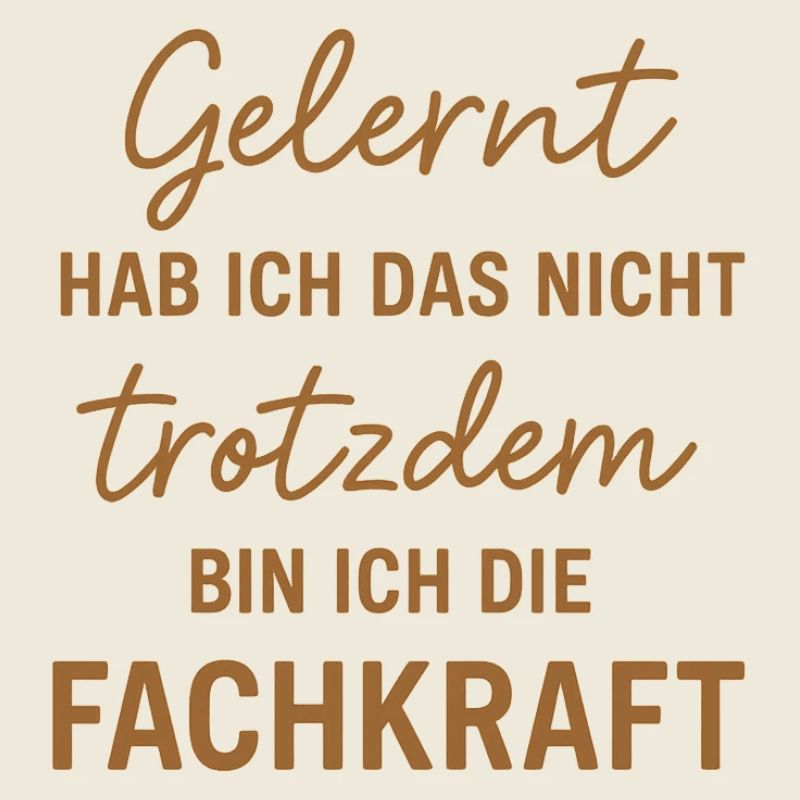 I didn't learn it... nevertheless a specialist.