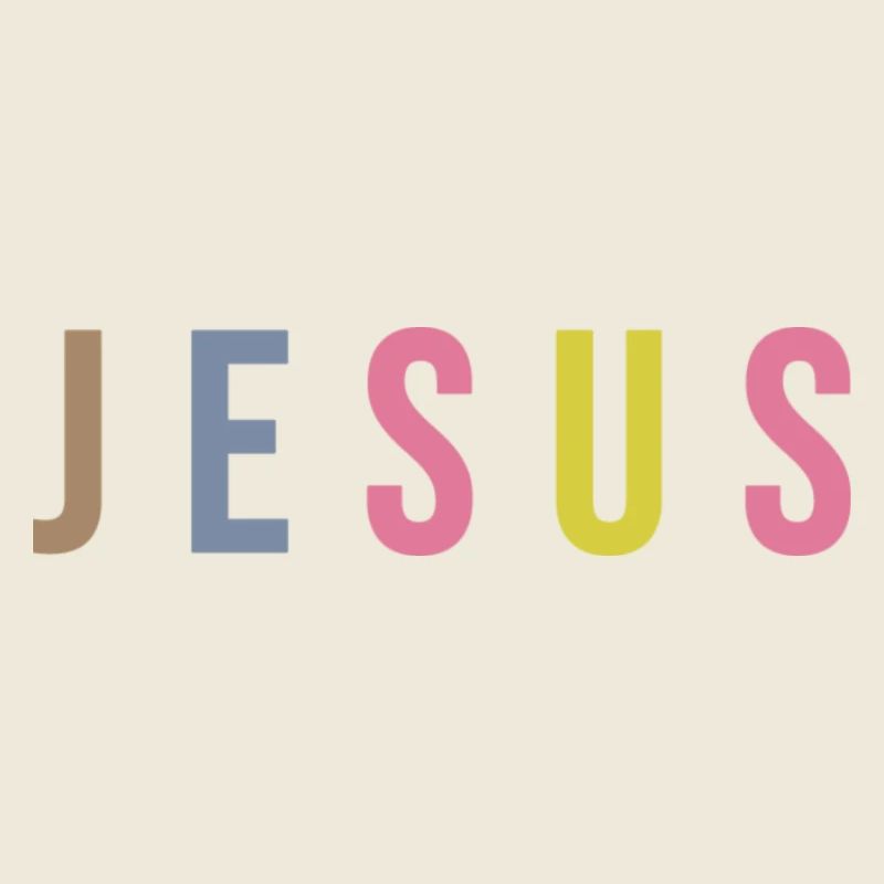 Jesus - modern - colorful