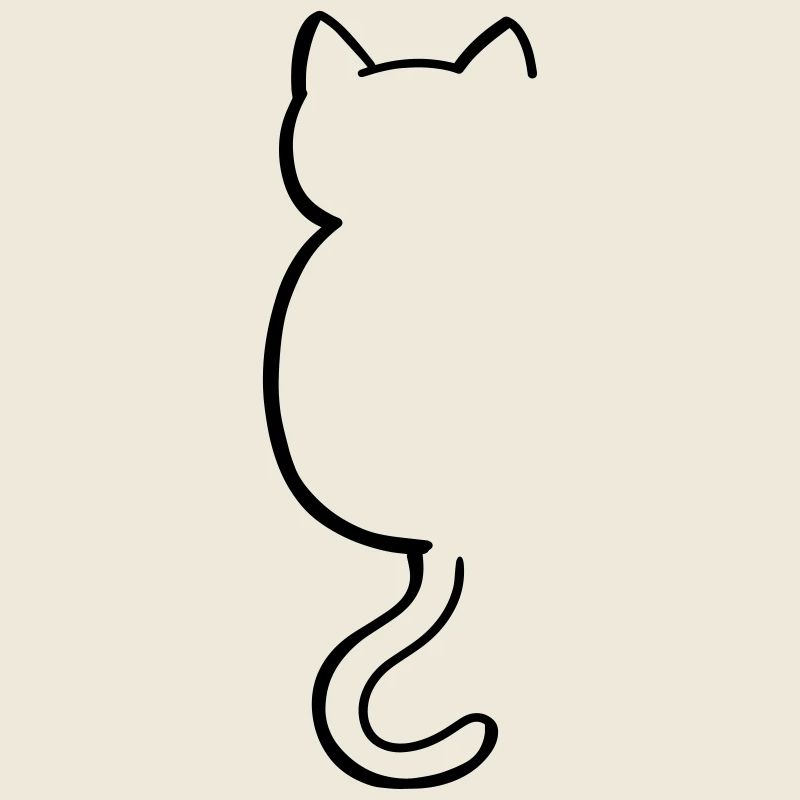 Cat silouette