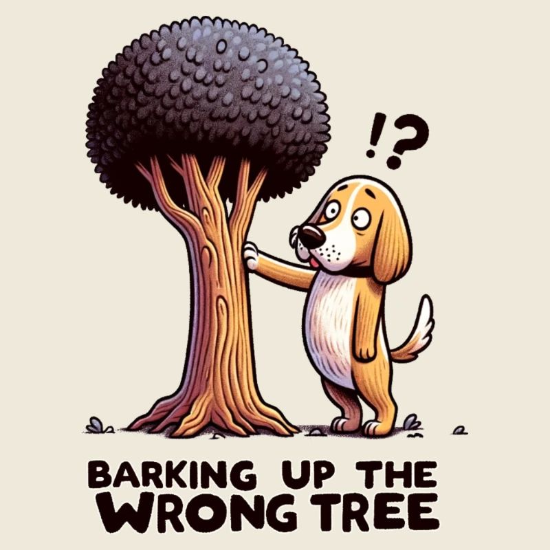 Barking Up The Wrong Tree