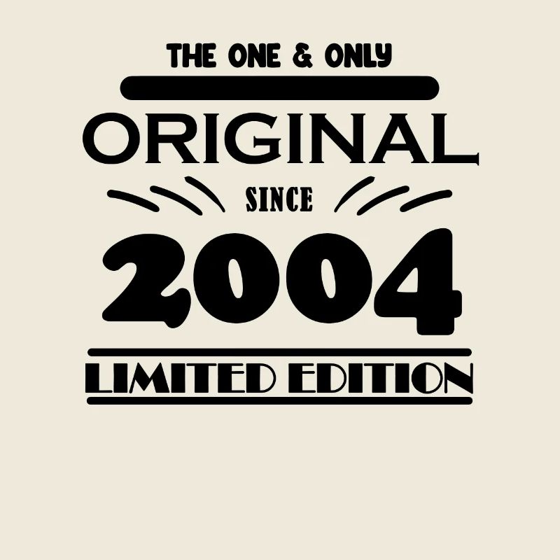 2004 - Year of construction 2004 - Born 2004