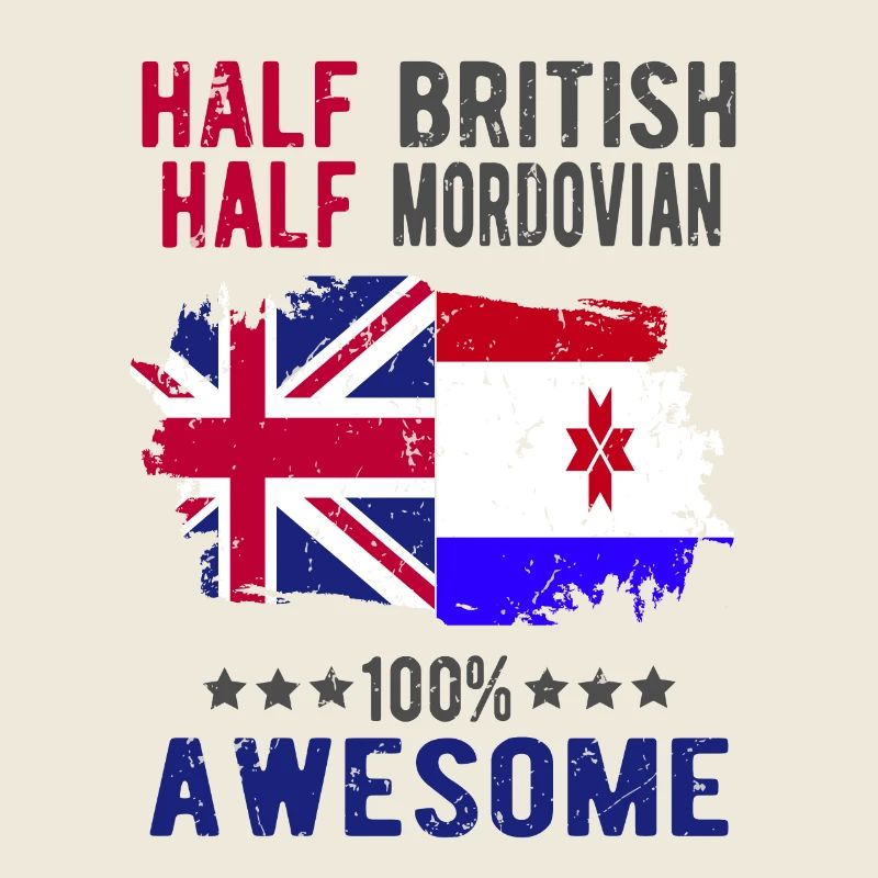 Moitié britannique Moitié Mordwinen