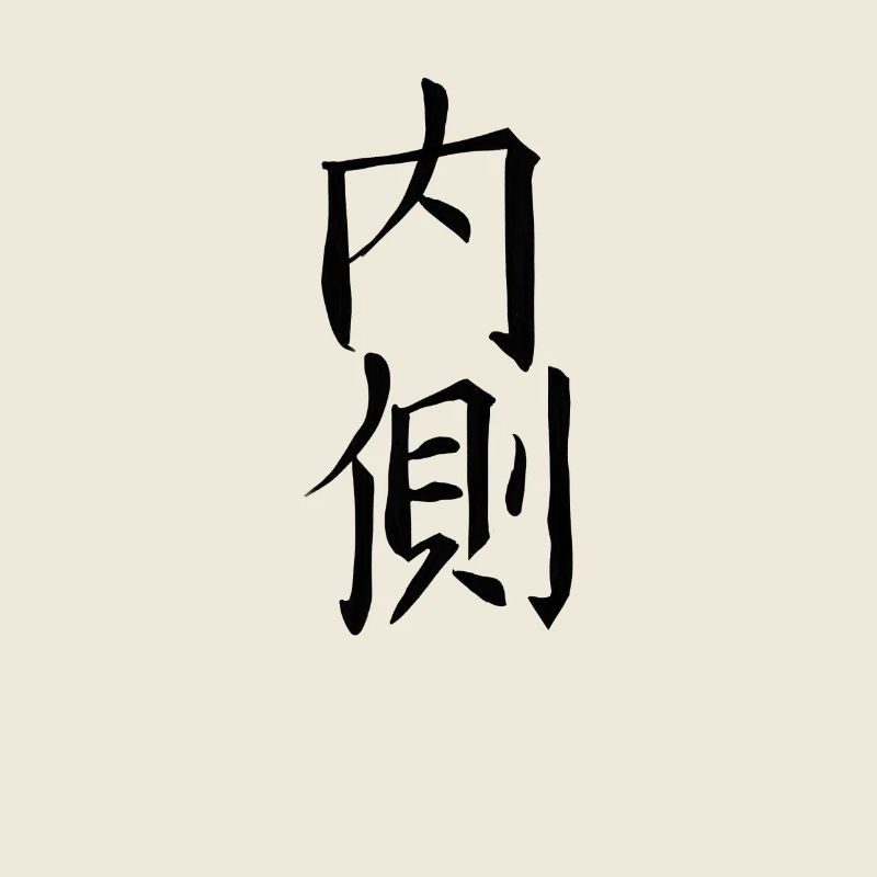 Japan Kanji Caliphraphy Japan Symbol Inside