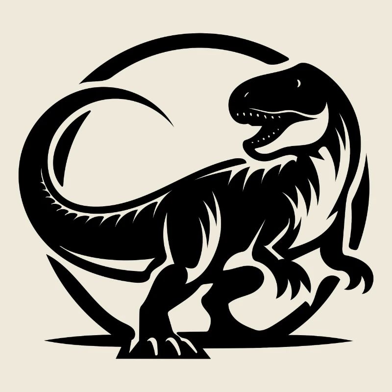 Dinosaur Logo Design for Dino Fans