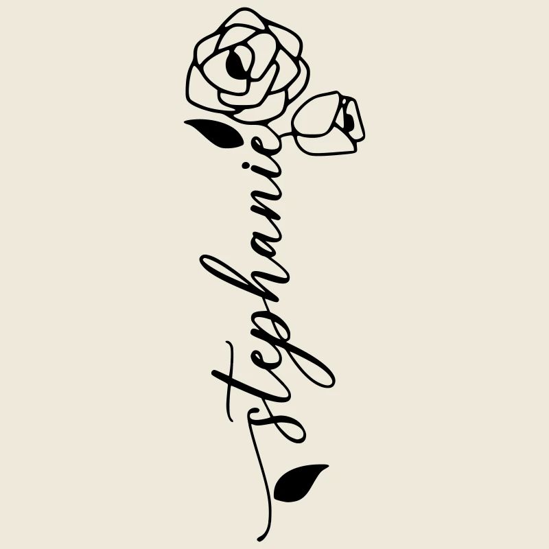 Stephanie Name Vorname Namensblume