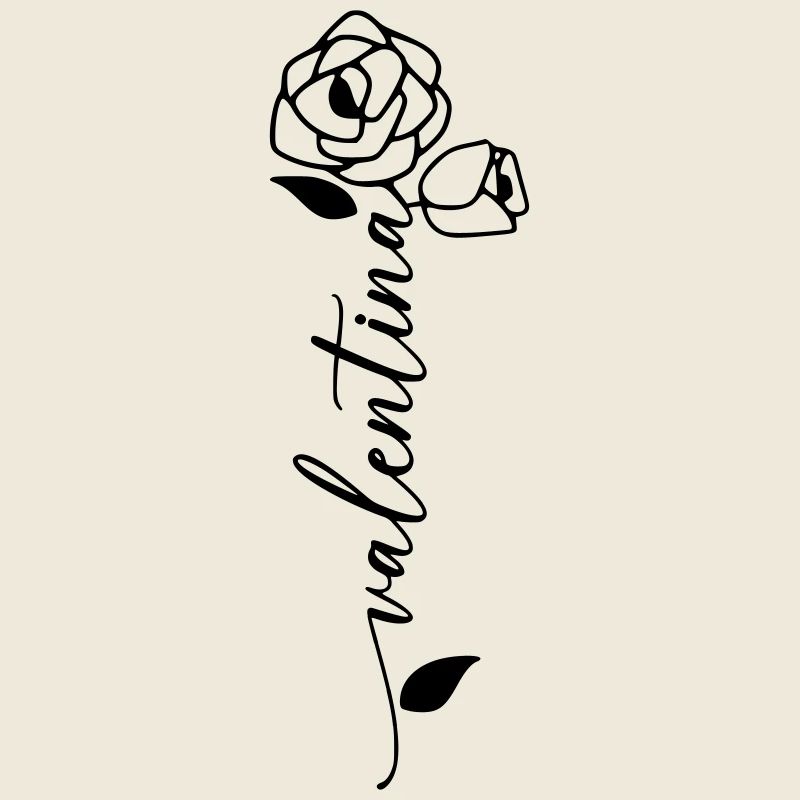 Valentina Surname First Name Name Flower
