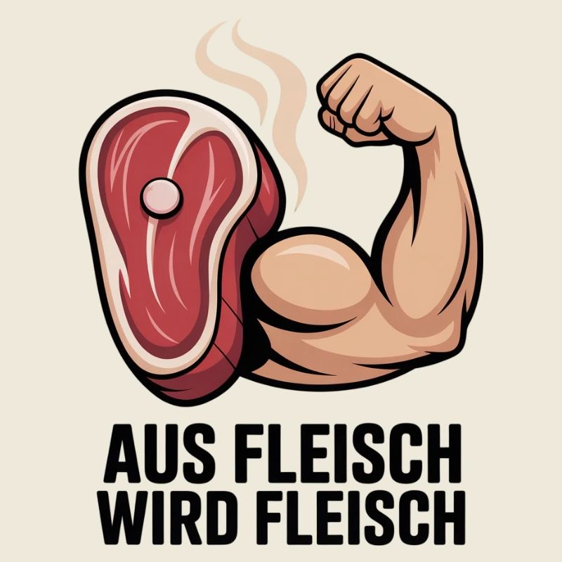 Aus Fleisch wird Fleisch Fitness
