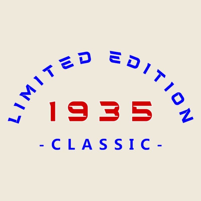 1935, Limited Edition