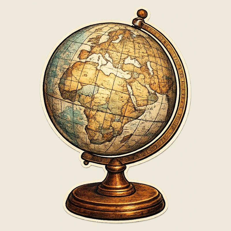 Vintage Globe
