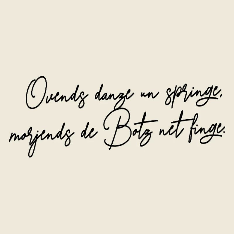 Kölsche Redewendung