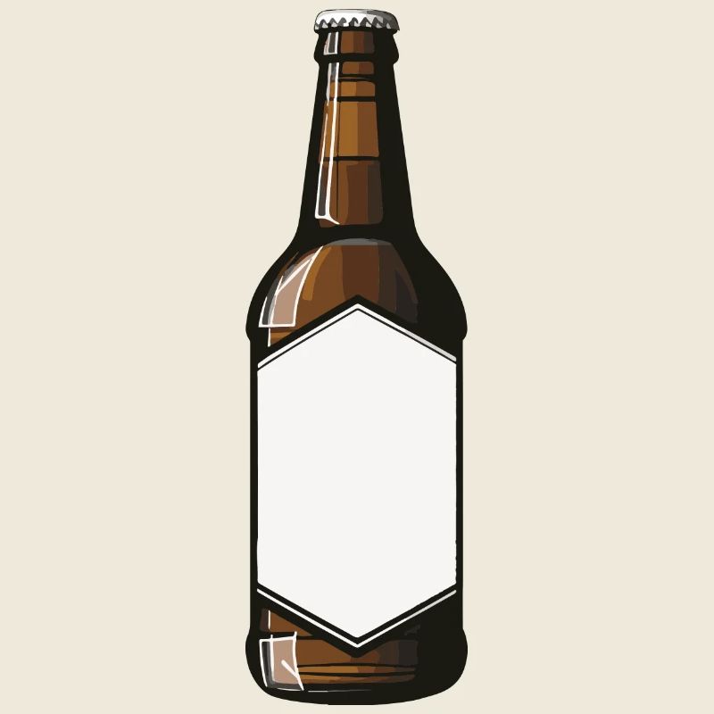 Beer Bottle Beer Drinking Symbol