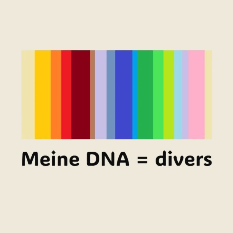 Meine DNA = divers
