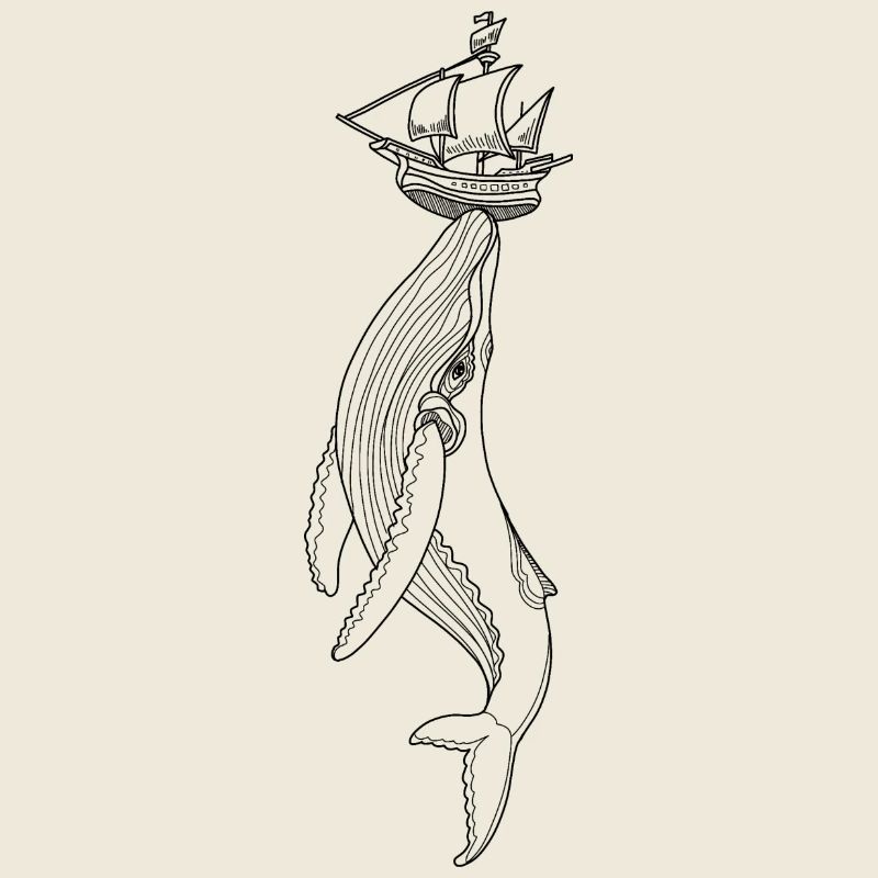Baleine bleu